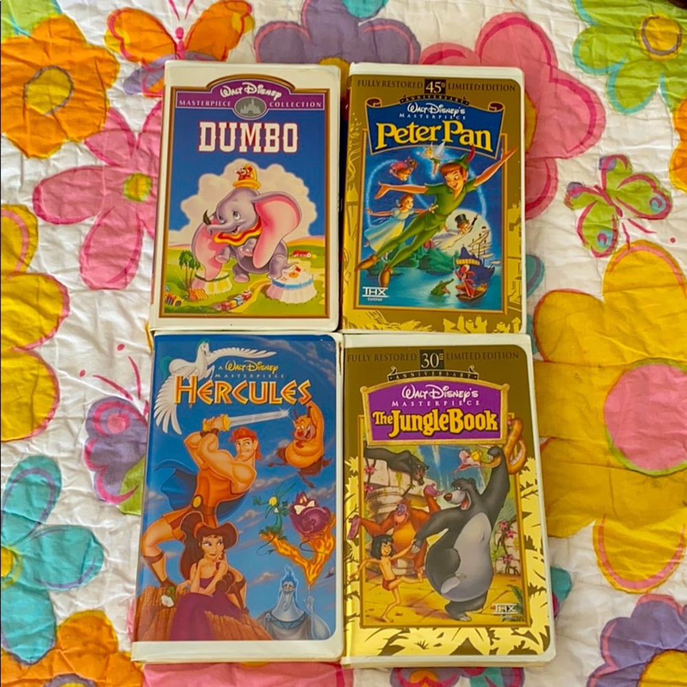 Disney Masterpiece Collection VHS movies. 4